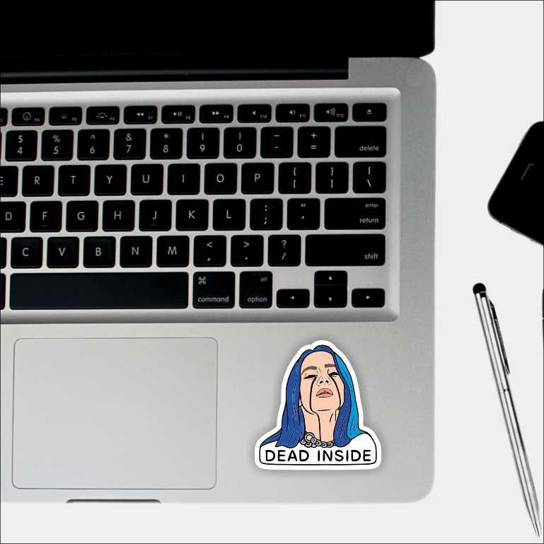Billie Eilish Dead Sticker