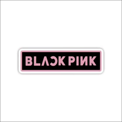 Black Pink Sticker