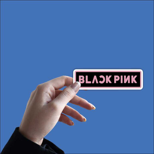 Black Pink Sticker