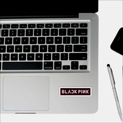 Black Pink Sticker
