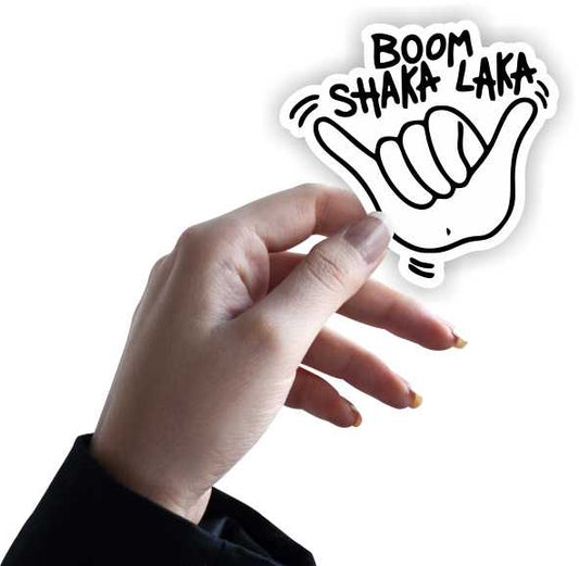 Boom Shaka Laka Sticker