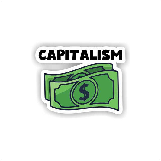 Capitalism Sticker