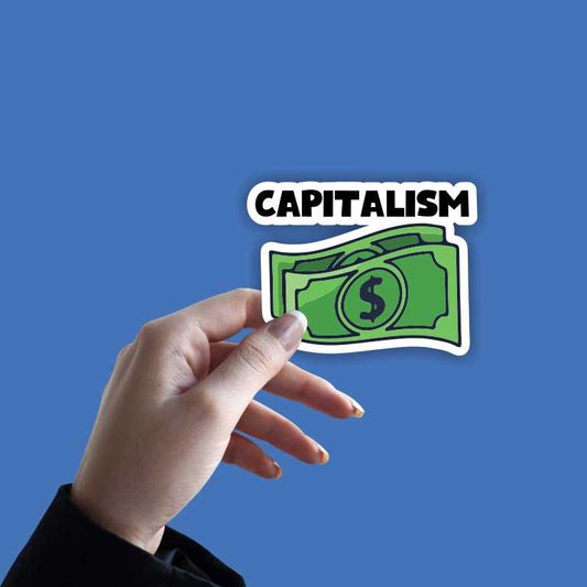 Capitalism Sticker