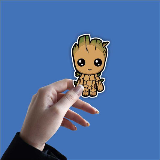 Cute Groot Marvel Sticker