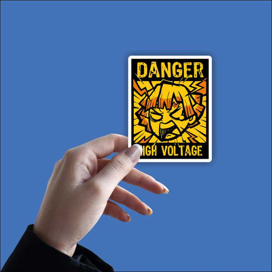 Danger High Voltage Sticker