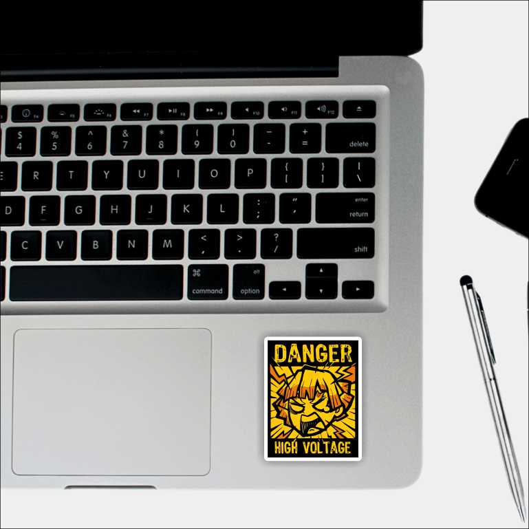 Danger High Voltage Sticker