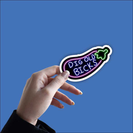 Dig Bicks Sticker