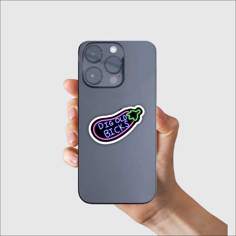 Dig Bicks Sticker