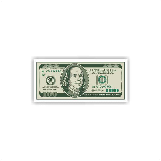 Dollar Curency Sticker
