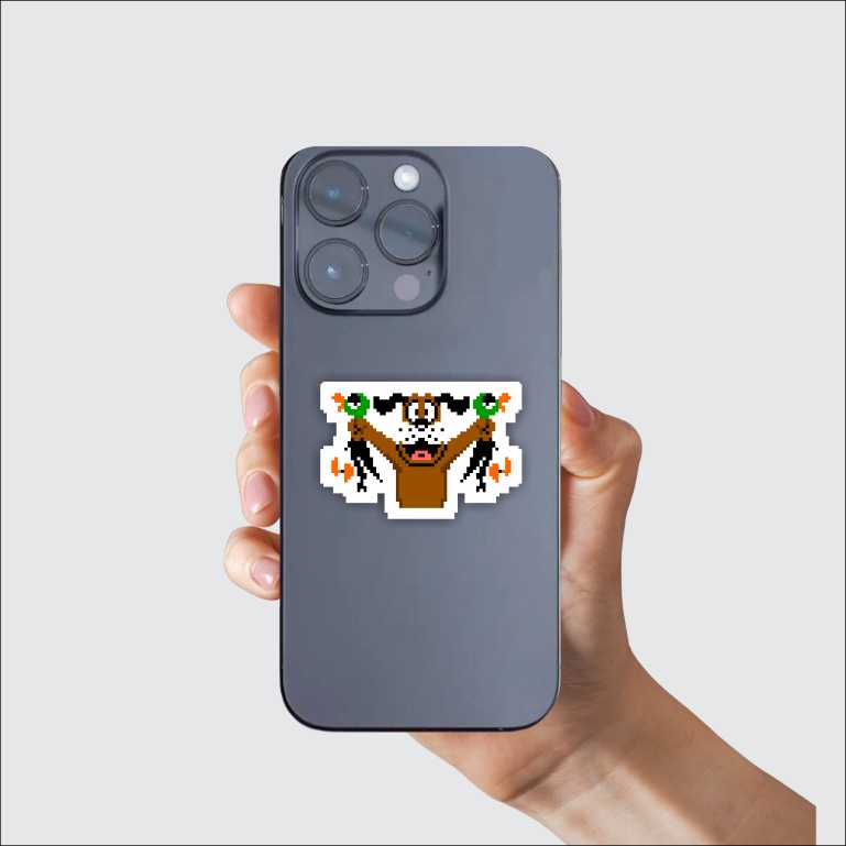 Duck Hunt Sticker