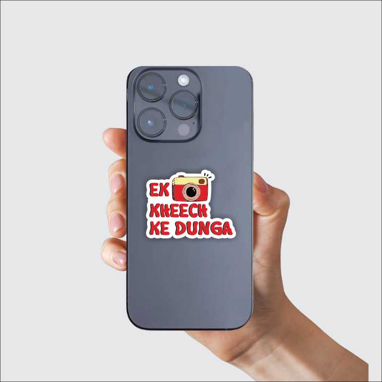 Ek Kheech Ke Dunga Sticker