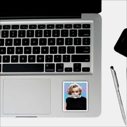 Fake Smile Sticker