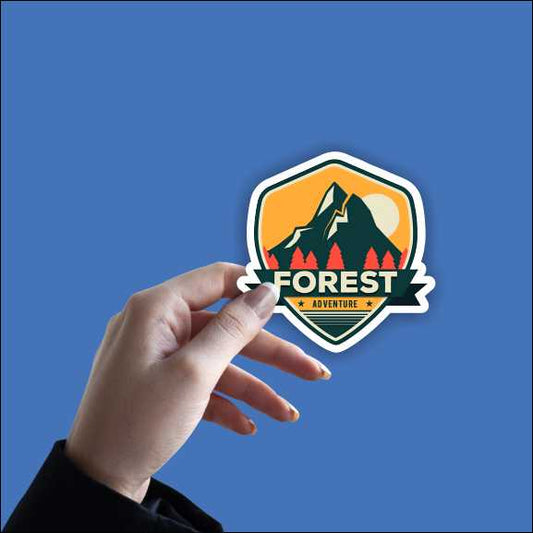 Forest Adventure Sticker