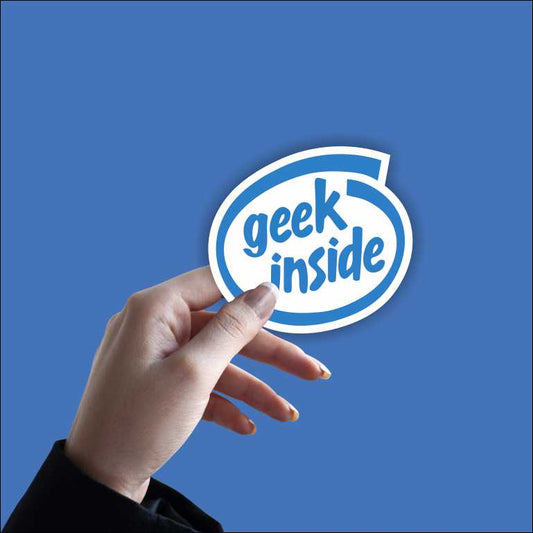Geek inside Sticker