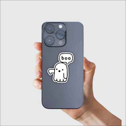 Ghost Of Disapproval Boo Sticker