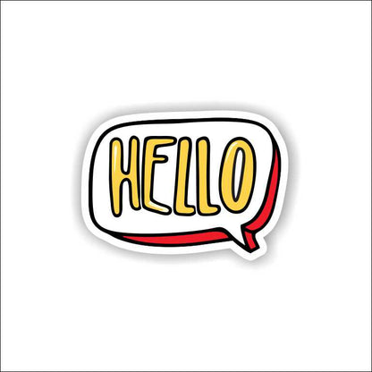 Hello Sticker