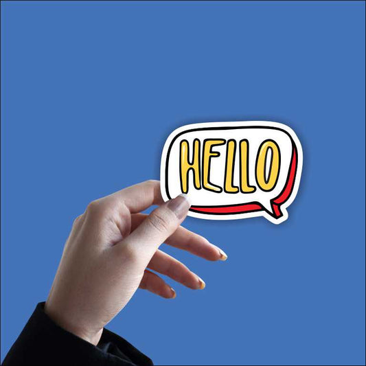 Hello Sticker