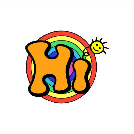 Hi Sticker