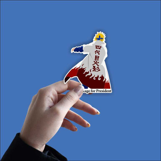 Hokage For President Sticker