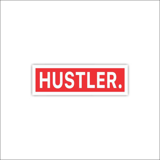 Hustler Sticker