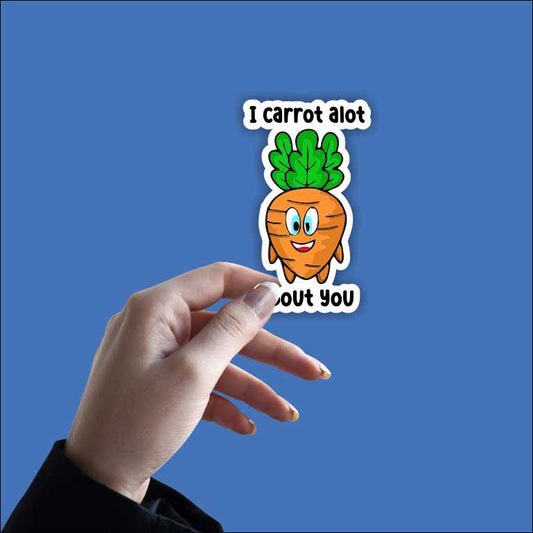 I Carrot Alot Sticker