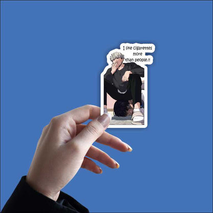 I Like Cigarette Sticker