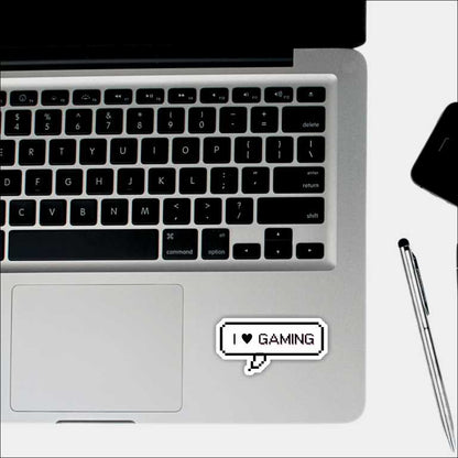 I Love Gaming Sticker