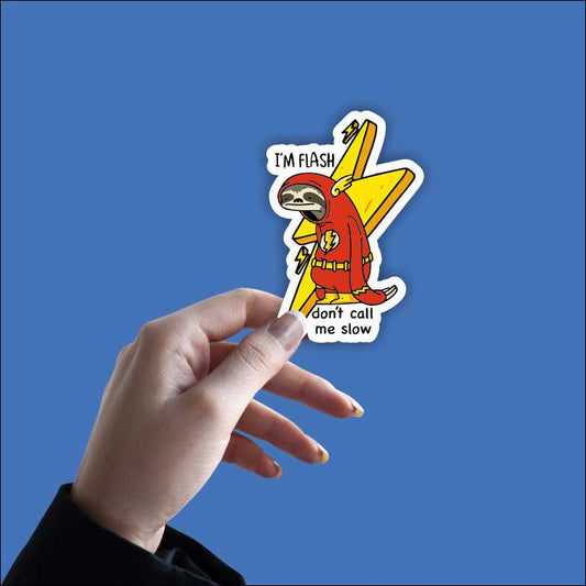 I am Flash -_- Sticker