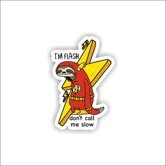 I am Flash -_- Sticker