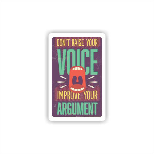 Improve Your Argument