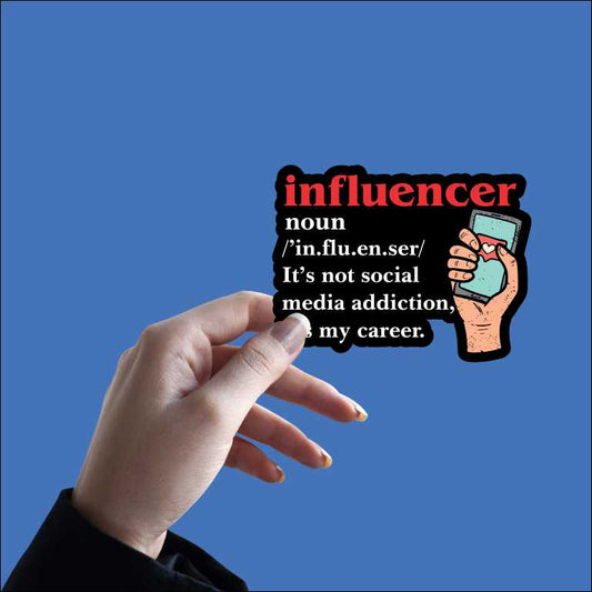 Influenzer Sticker