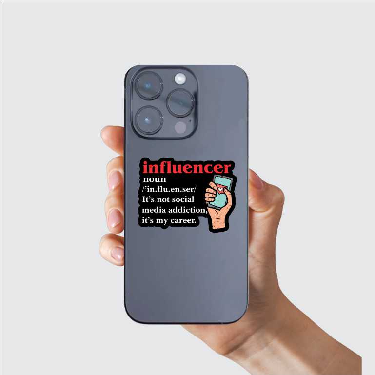 Influenzer Sticker