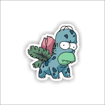 Ivysaur Simpson Sticker