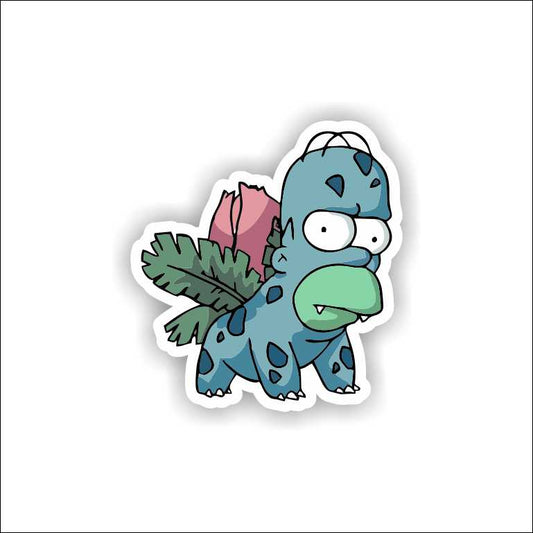 Ivysaur Simpson Sticker