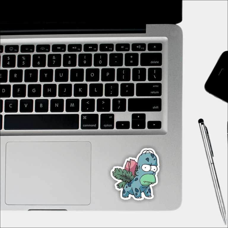 Ivysaur Simpson Sticker