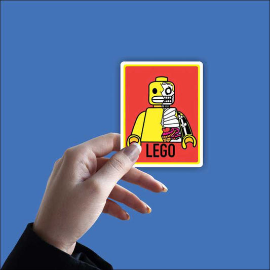 Lego Skull Sticker