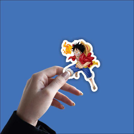 Luffy Red Hawk Sticker