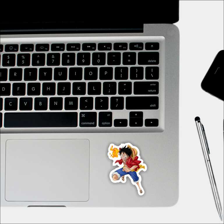 Luffy Red Hawk Sticker