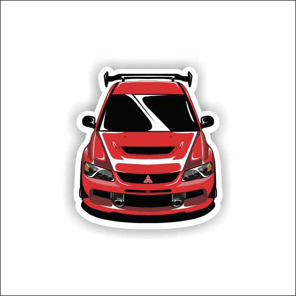 Mitsubishi Lancer Sticker