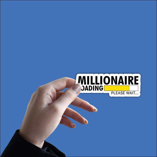Millionaire Loading Sticker