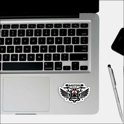 Motor Bike Club Sticker