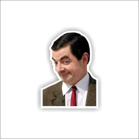 Mr Bean Face Sticker
