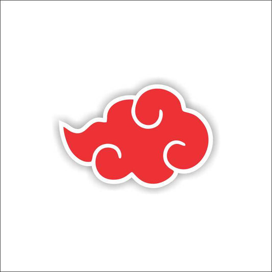 Naruto Akatsuki Logo Sticker