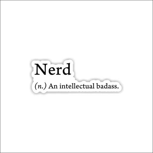 Nerd Sticker