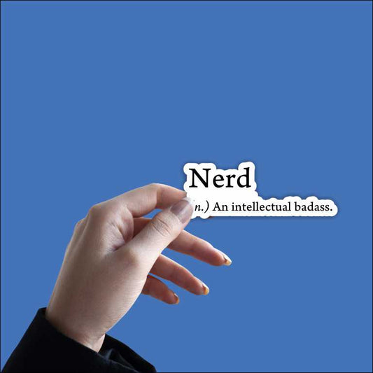 Nerd Sticker