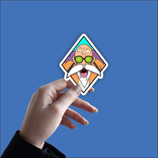 Pervy Master Roshi Sticker