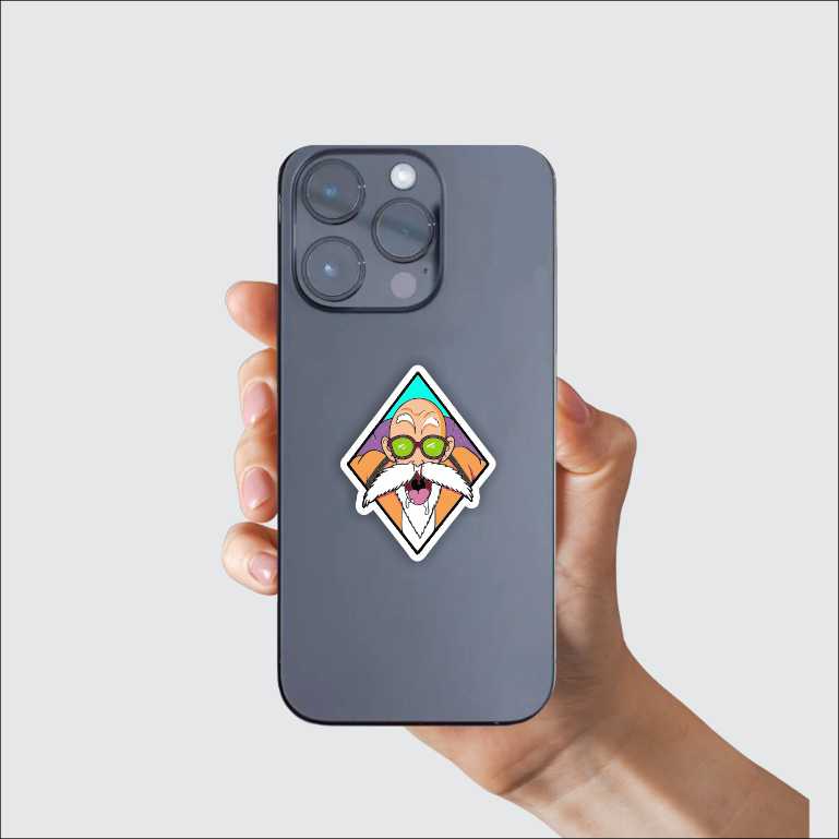 Pervy Master Roshi Sticker