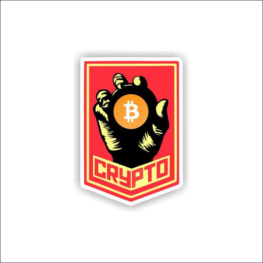 Power of Crypto Sticker