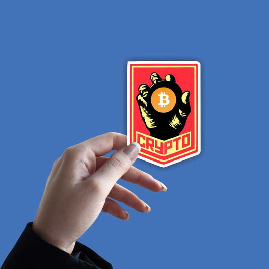 Power of Crypto Sticker