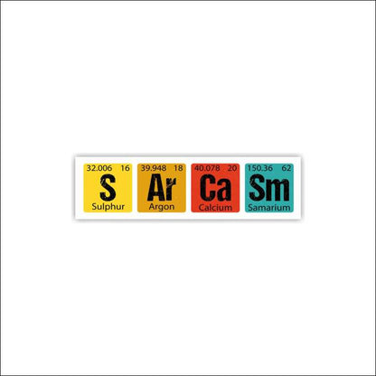 Primary Elements Of Humor Sticker